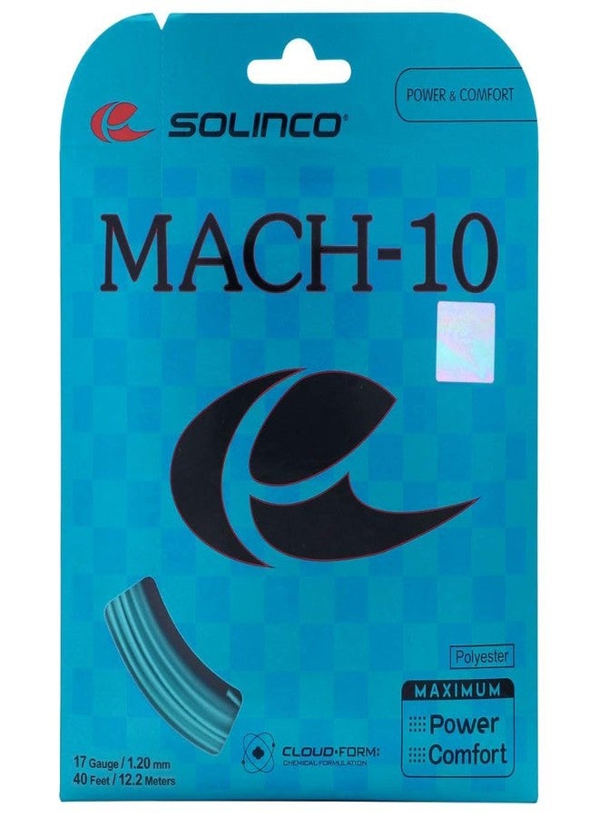Solinco Mach-10 17 Gauge 1.20mm Tennis String Set 40' - Image 1